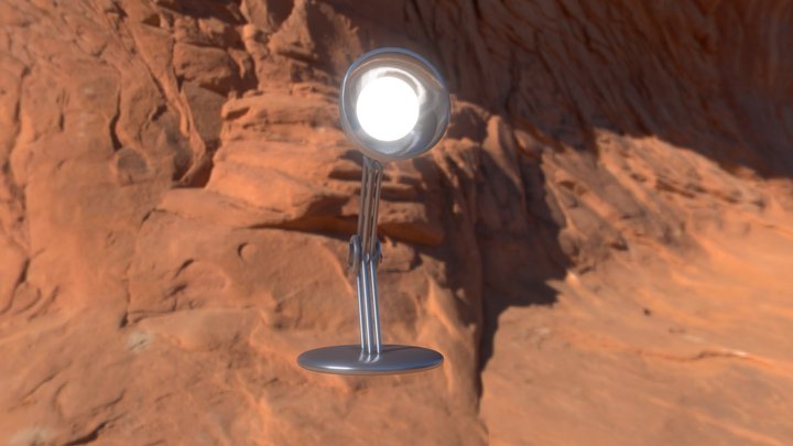 ReModel of ColledgeHumor Lamp 3D Model