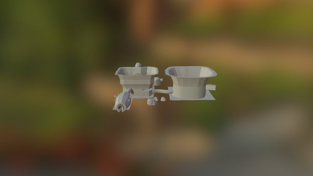 Waterfall - 2 3D Model