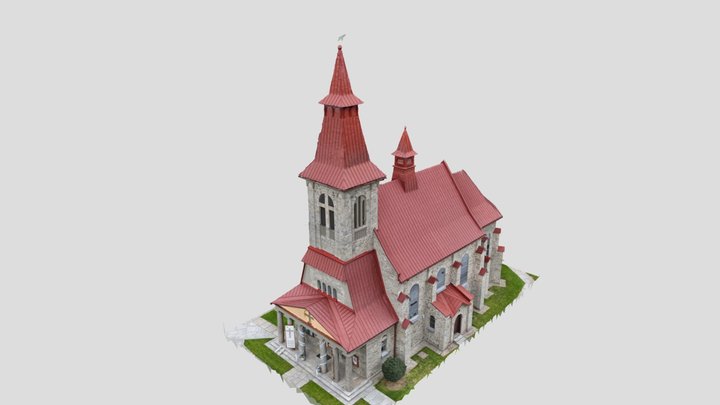 Kosciol-Ostrowsko 3D Model