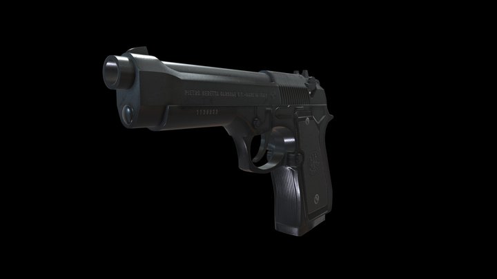 Pietro Beretta M9 3D Model