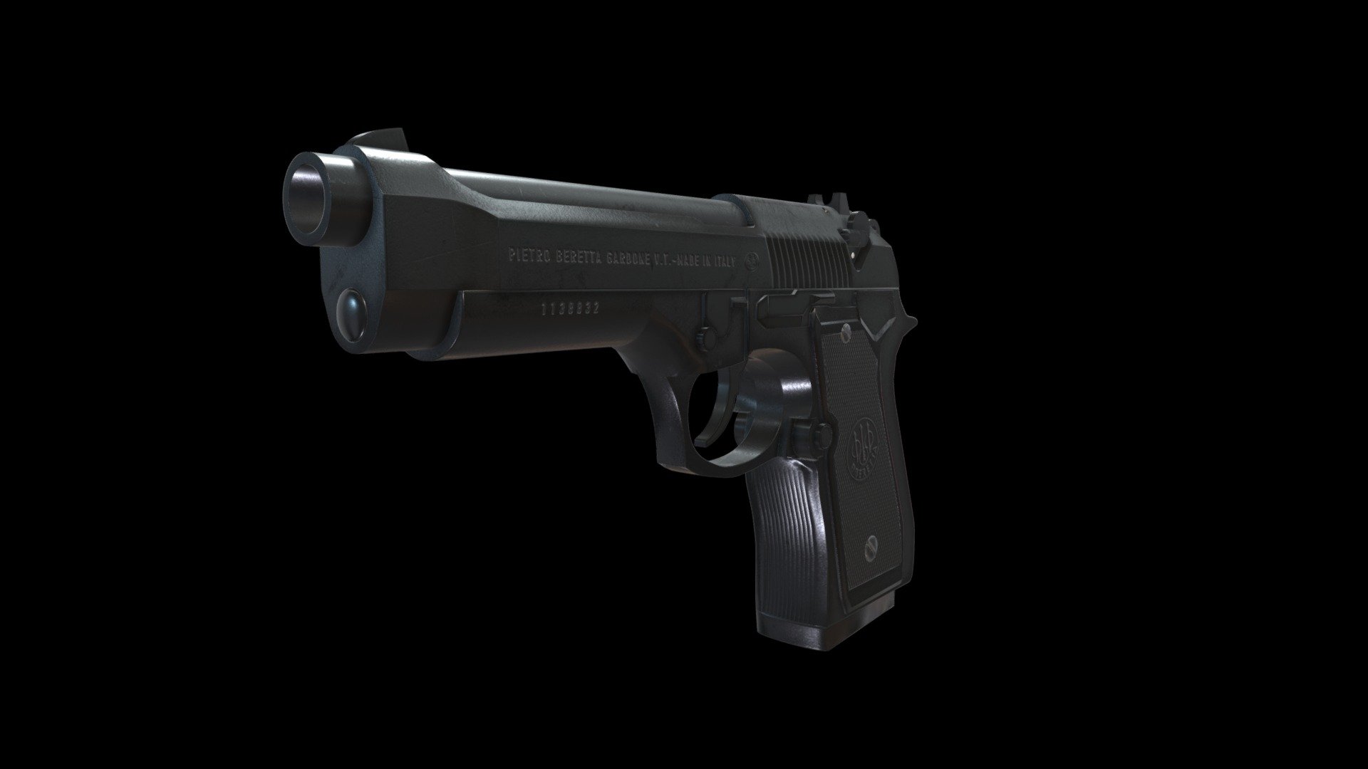 Pietro Beretta M9 - 3D model by MarcoNuova [247201d] - Sketchfab