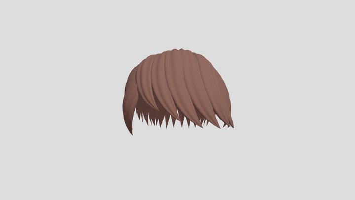 Short Haircut 3D model