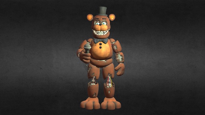Withered Freddy 3D Model