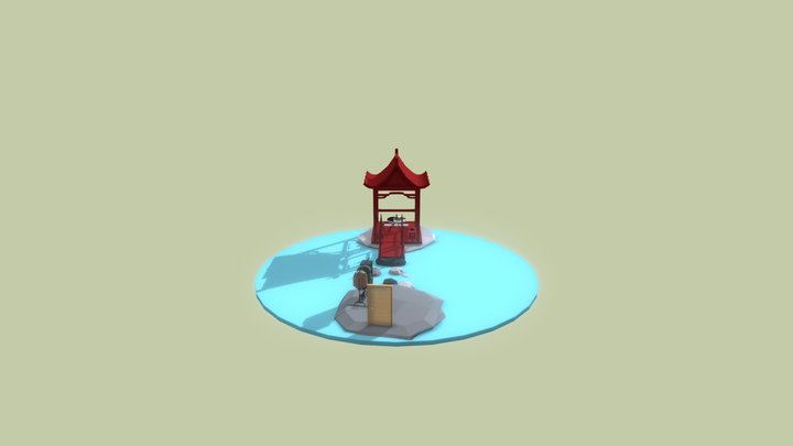 Temple1 3D Model