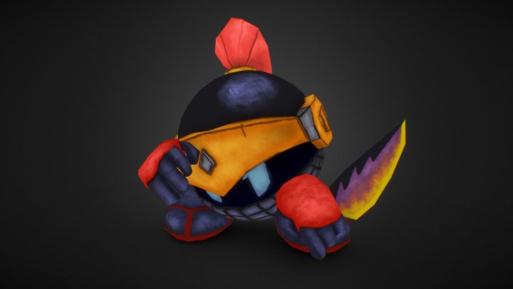 [Kirby Fan Character] Hiryo 3D Model