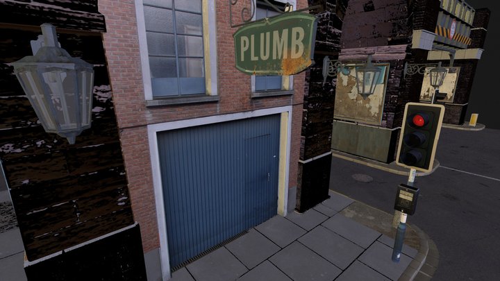 Railway Arches & Bridge 3D Model
