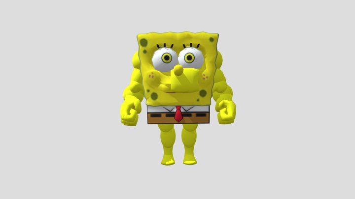 Buff Sponge 3D Model