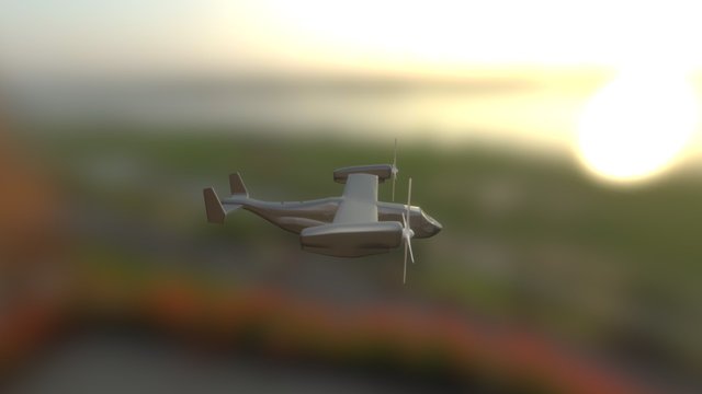 Osprey 3D Model