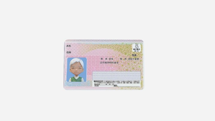 My number Card – Kostenloses 3D-Modell STL