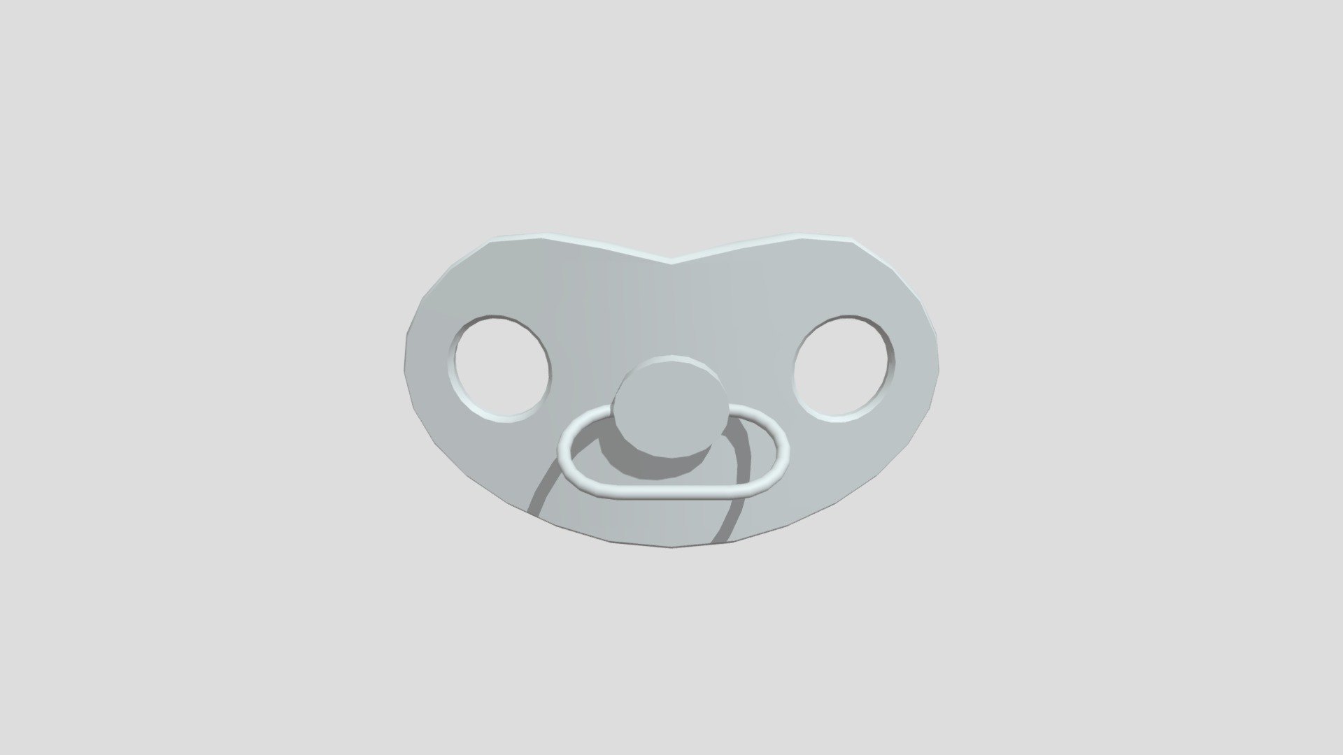 Pacifier - Download Free 3d Model By Dunkle [2478ec6] - Sketchfab