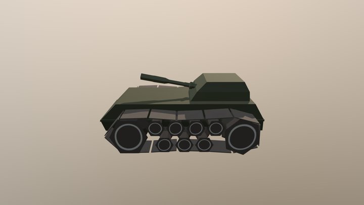 Tank 3D Model