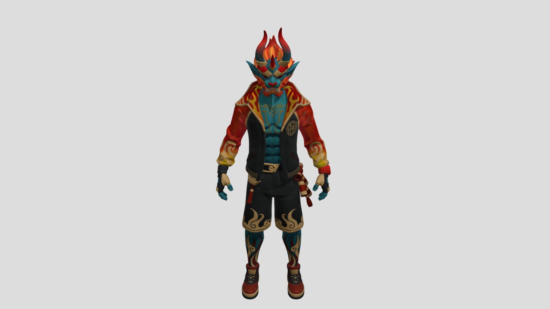 Firewalker - Fortnite Skin - Download Free 3D model by GatoBugadoBR ...