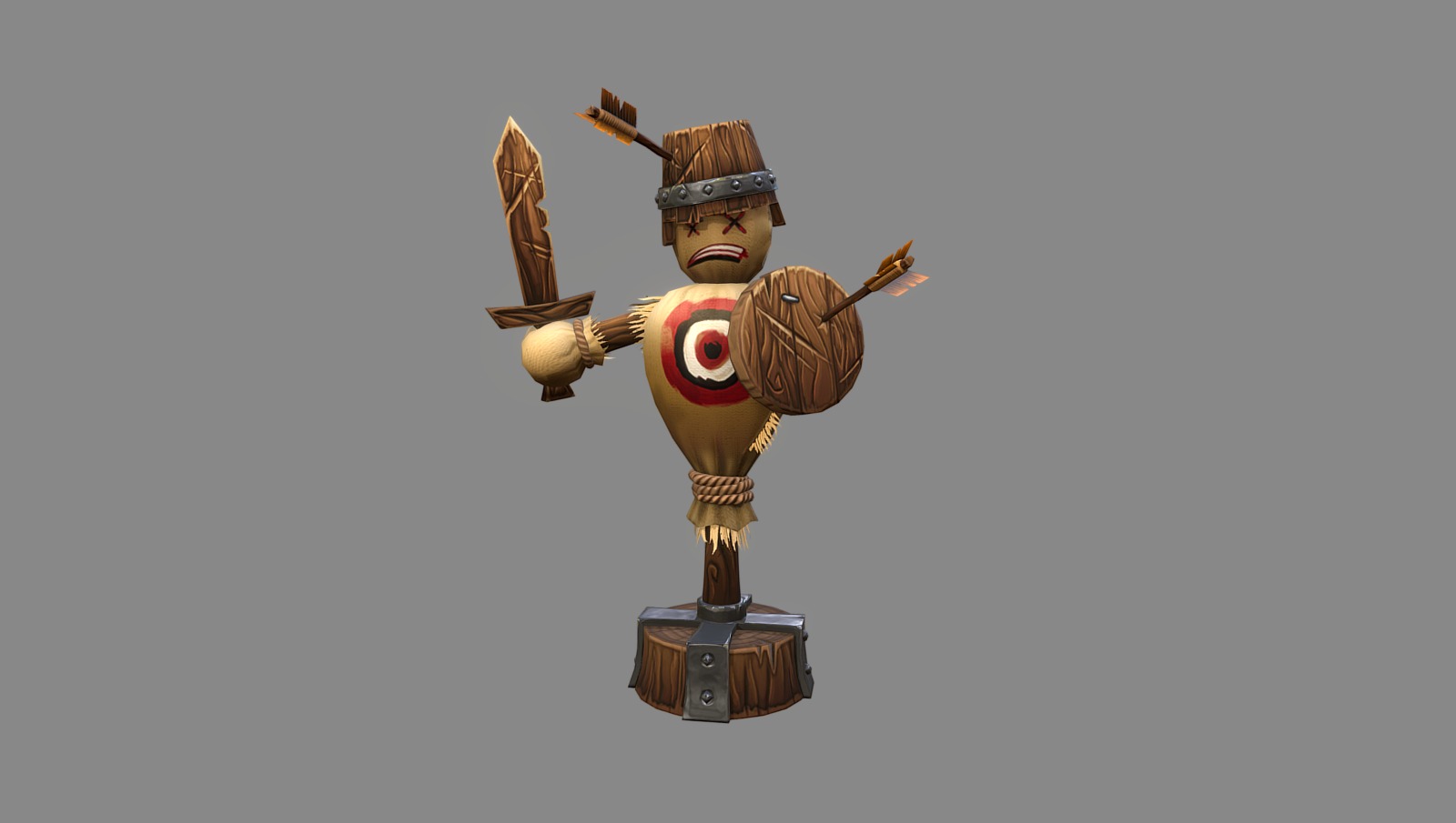 Practice Dummy 3D model by PaulCarstens [247a533] Sketchfab