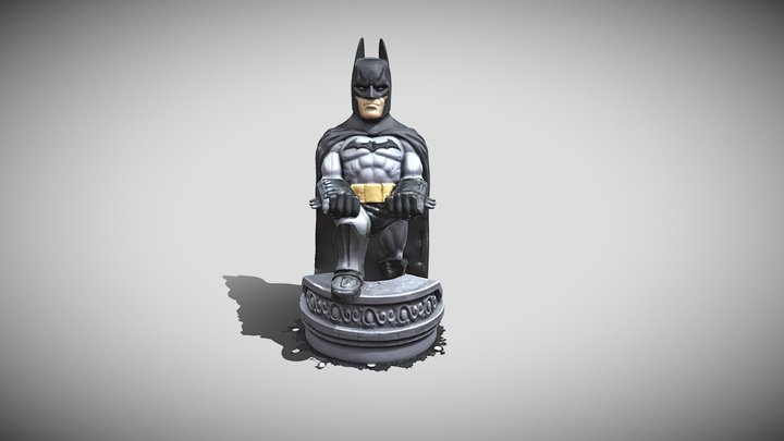 Batman Model with no reflective surfaces 3D Model