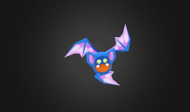 Bat 3D Model