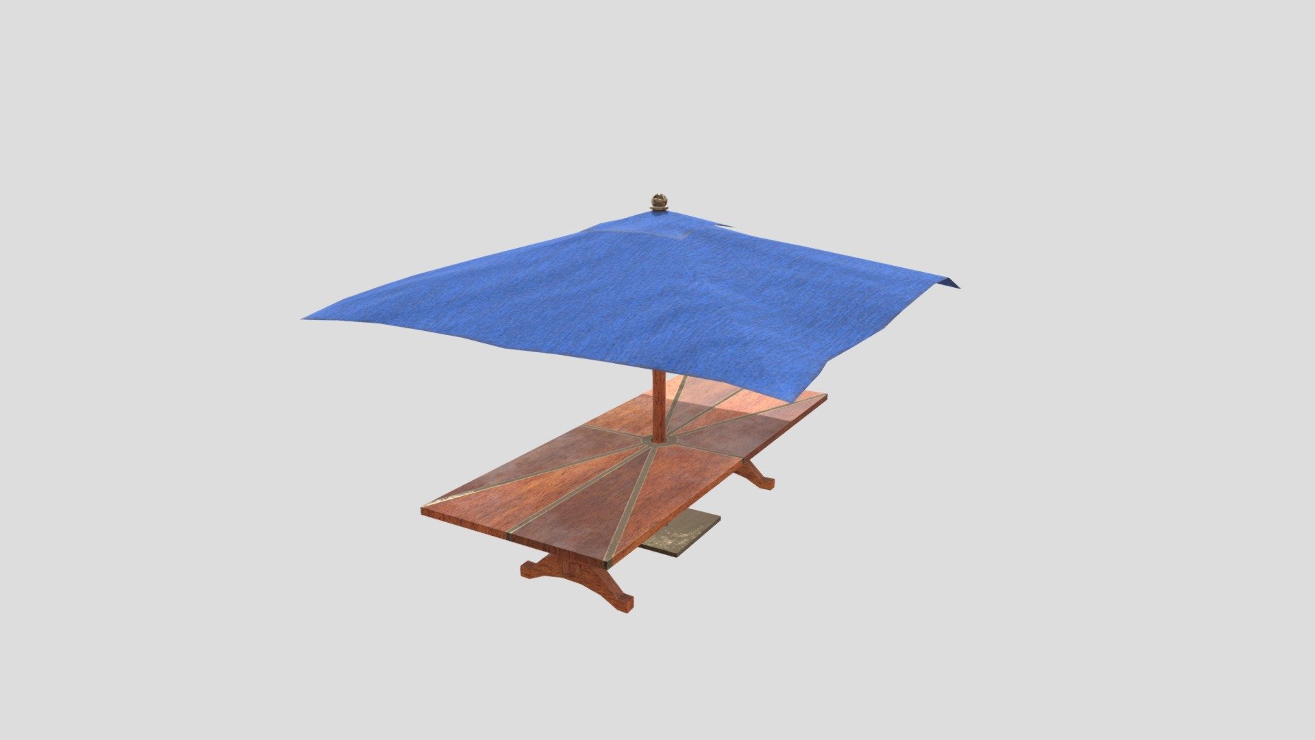 Table With Umbrella