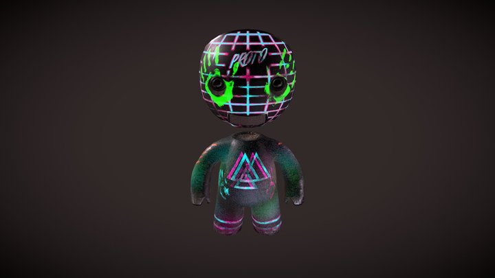 Sound Kid 3D Model