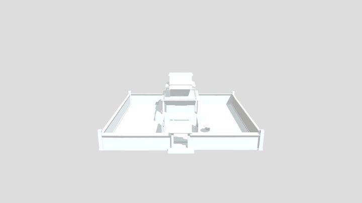 Ancient Chinese environment 3D Model