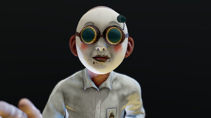 Keplerians_Evil_Nun: The_Broken_Mask_ANM_C (ND) 3D Model