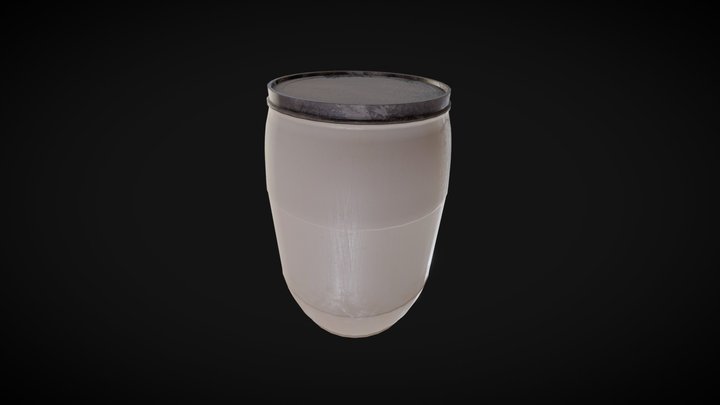 Grungy Water Barrel