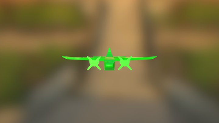 Avion 3D Model