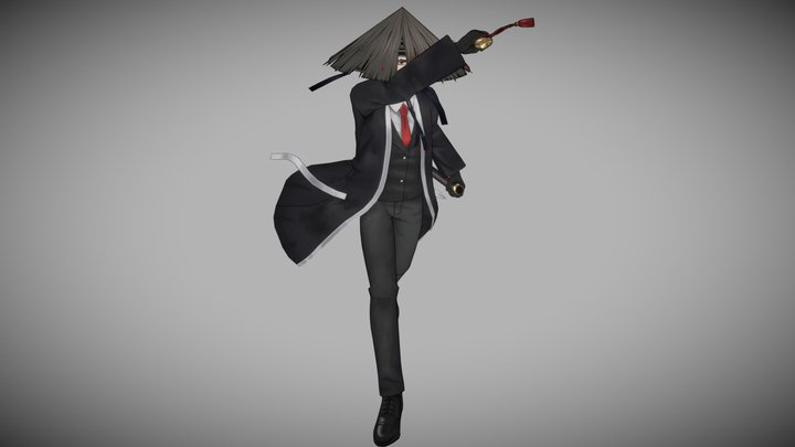 Limbus Company - Blade Lineage Mentor Meursault 3D Model
