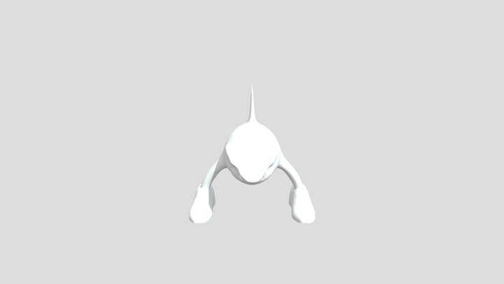 Tralalelo Tralala - Brainrot Shark 3D Model 3D Model