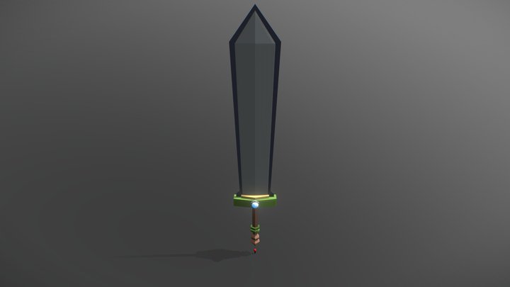 Basic Sword from a Tutorial 3D Model