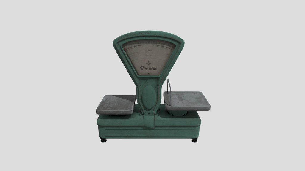 Soviet Era Weighing Scale