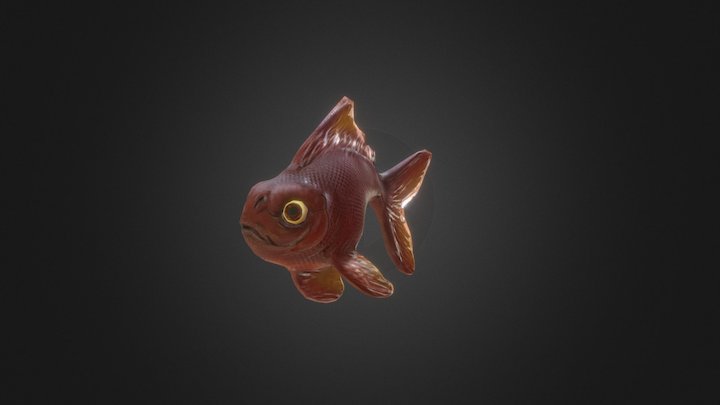 Ugly Fish 3D Model