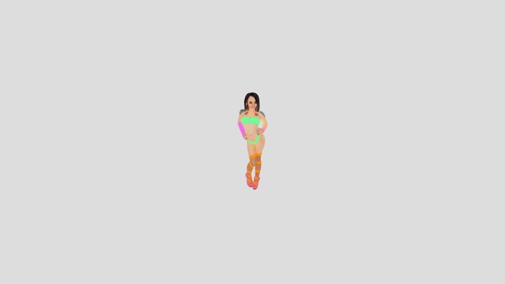 Holly Hendrix 3D Model