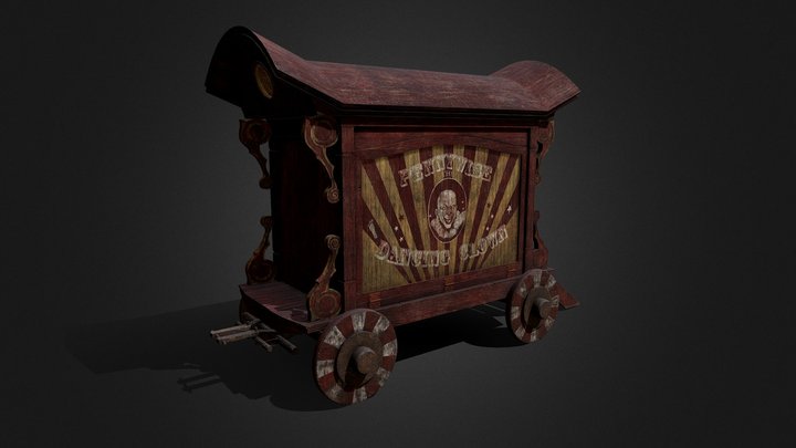 Pennywise's Wagon 3D Model
