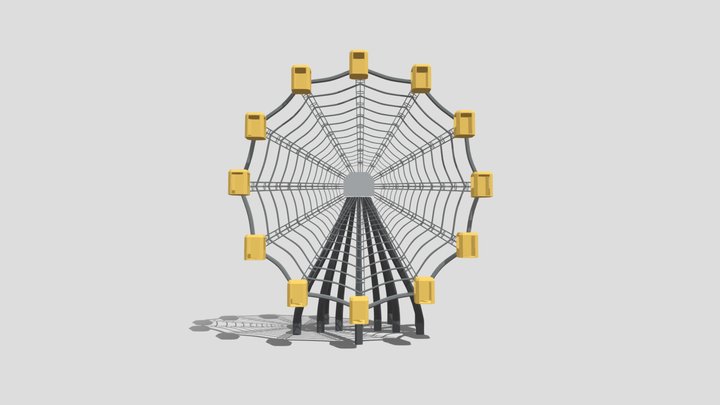 FerrisWheel (Hello Neighbor 3) 3D Model
