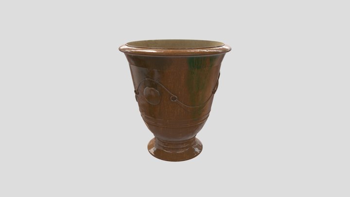 Anduze flammé 3D Model