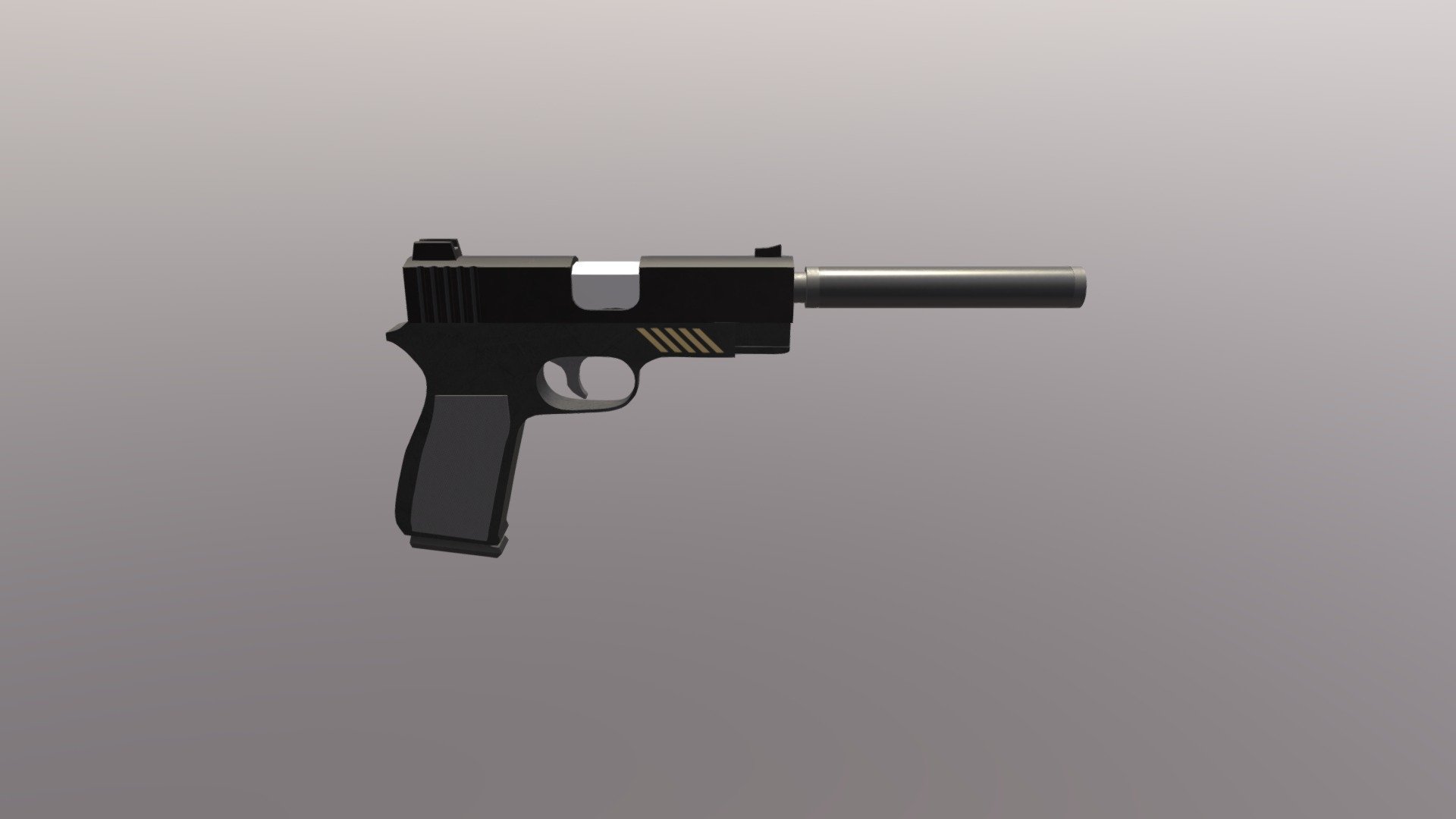 Silenced Pistol