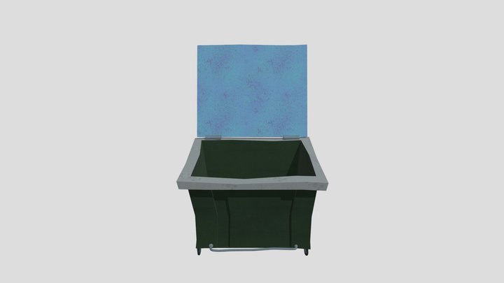 Dumpster HN 3D Model