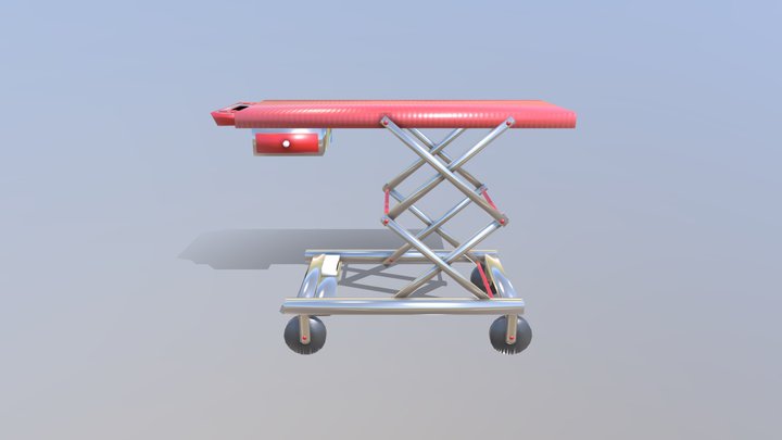 Elevation Table for veterinarians 3D Model