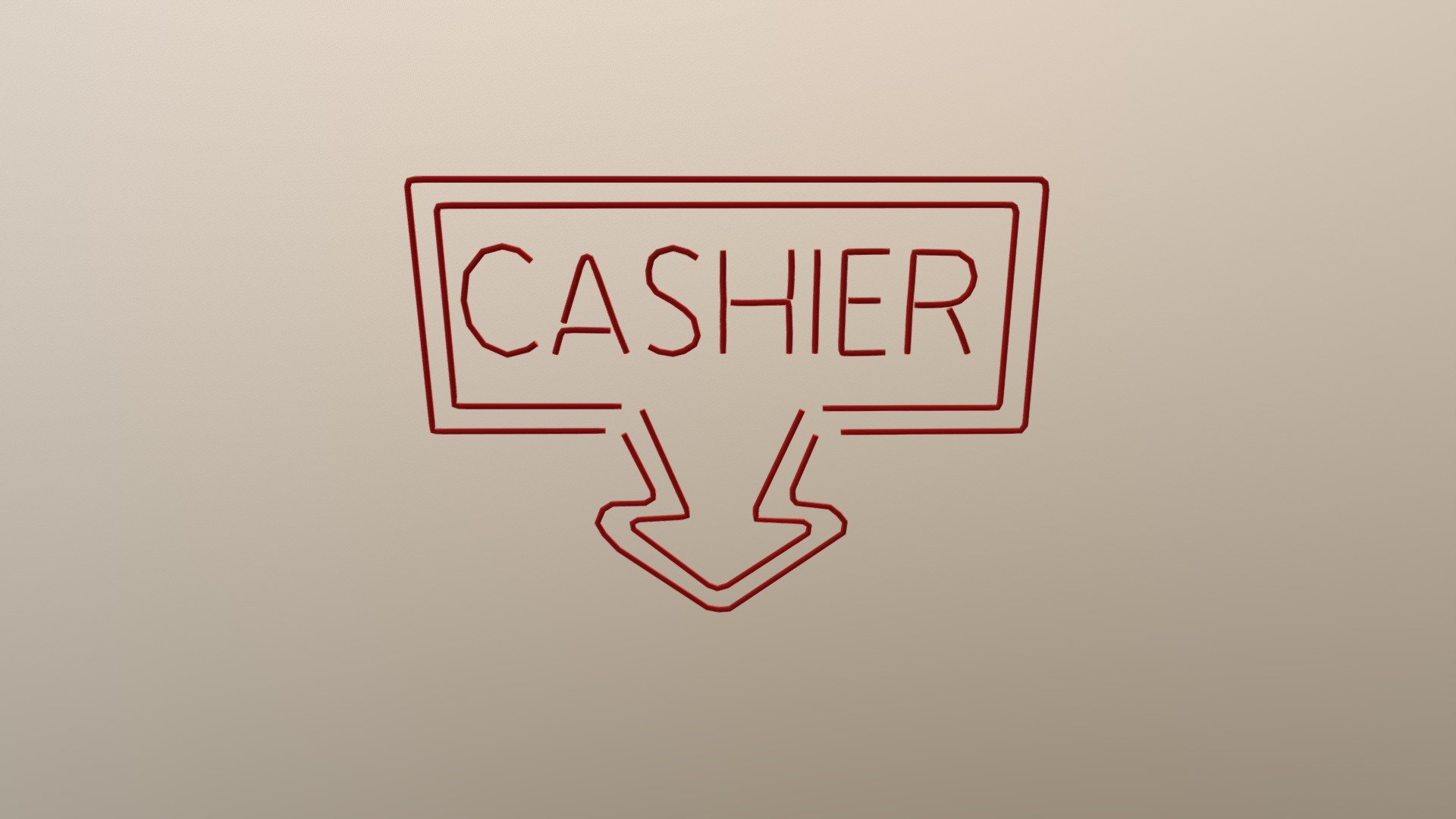 Cashier Neon (Ethan.G)