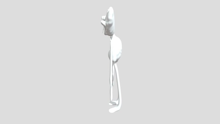 Huggy Wuggy 3D Model
