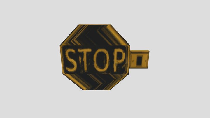 BATDR - Stop Sign 3D Model