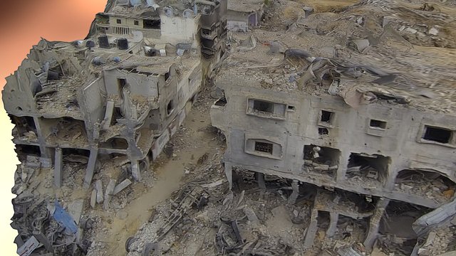 Gaza Strip 2014 3D Model
