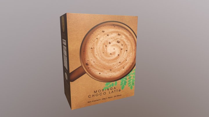 Moringa & More Choco Latte 3D Model