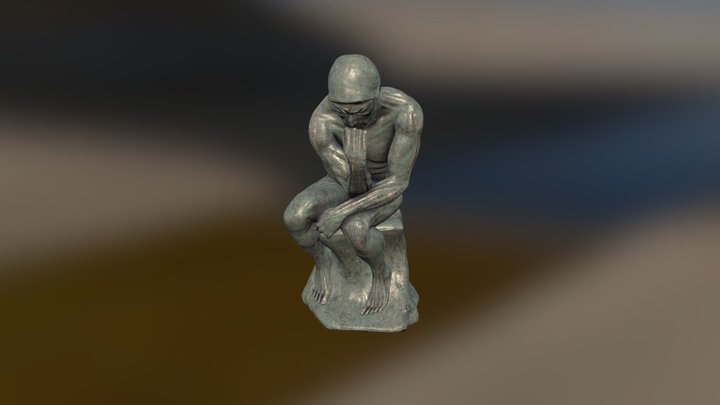 Thinker 3D Model