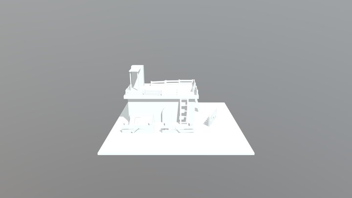 Vila Medieval 3D Model