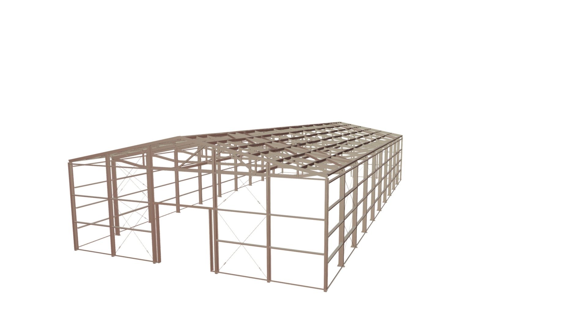 02340 Склад / Warehouse - 3D model by EUROANGAR [248a6e5] - Sketchfab