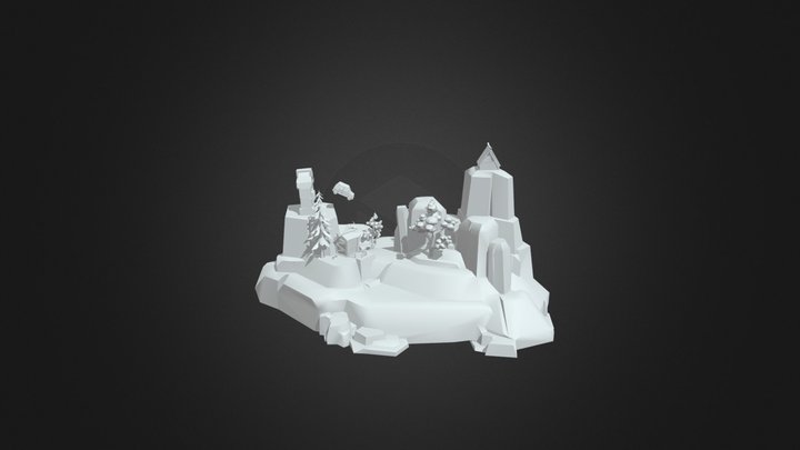 Middle Earth 3D Model
