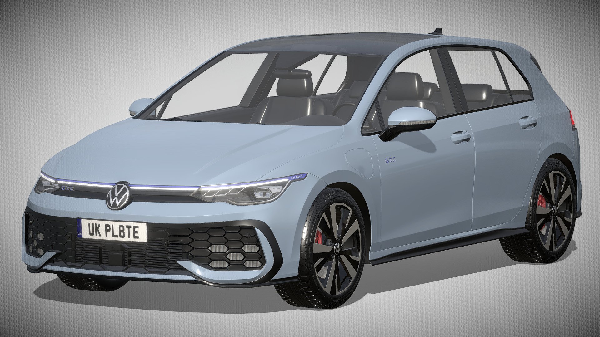 Volkswagen Golf GTE 2024 - Buy Royalty Free 3D model by zifir3d ...