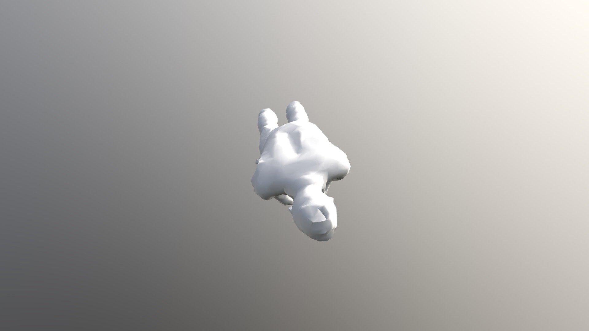 Model Kobe with a head