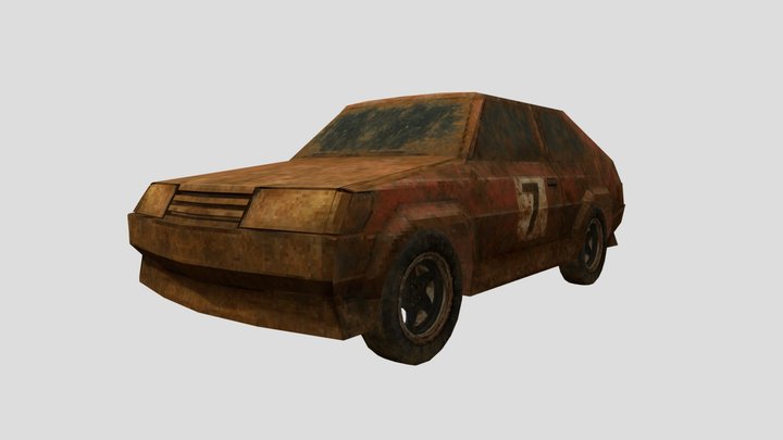 RustRunner V7 — Urban Survivor 3D Model