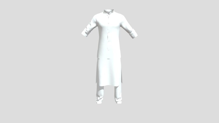impmen kurta 3D Model